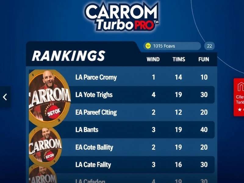 Carrom Turbo Pro Rankings